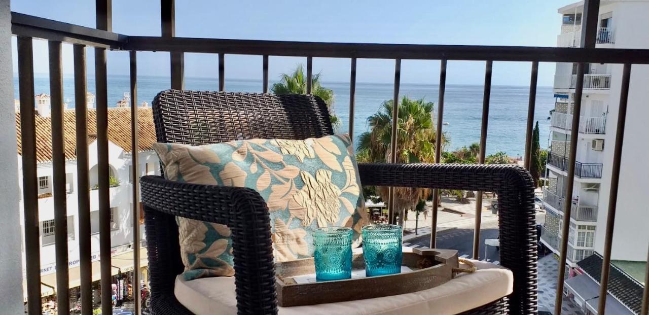 Apartamento frente al mar en la Torrecilla Nerja Exterior foto